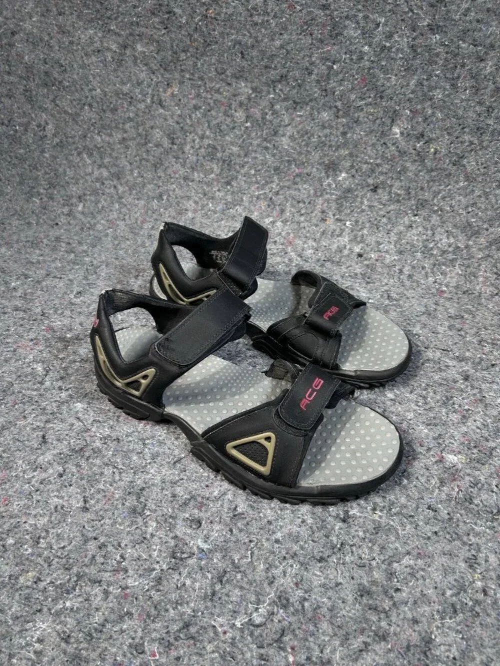 Nike ACG All-Trac Dual Strap Sport Sandals Black Vintage Y2K Mens Size 11